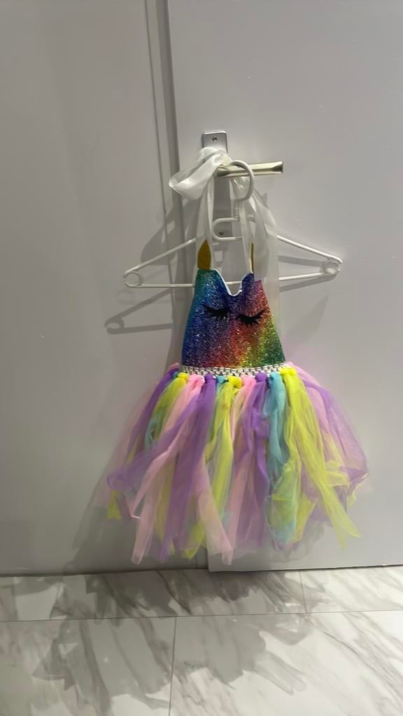 Kinder jurk, Ophalen, Zo goed als nieuw, Maat 34 (XS) of kleiner, Carnaval