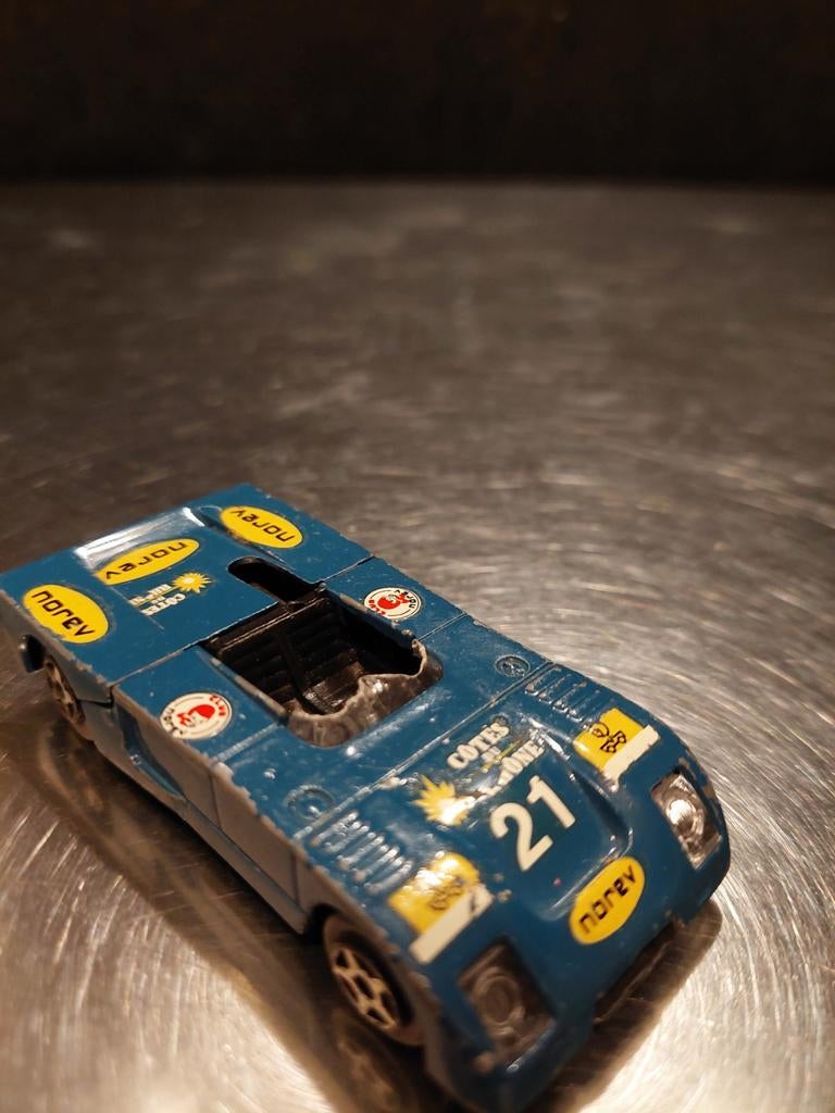 Chervon jet car de norev/ le mans auto/vintage/lesney, Ophalen of Verzenden, Gebruikt