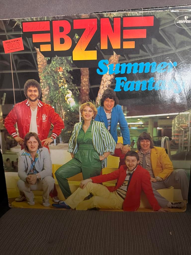 T4. BZN - Summer Fantasy LP, Ophalen of Verzenden, 1980 tot 2000, Gebruikt, 12 inch