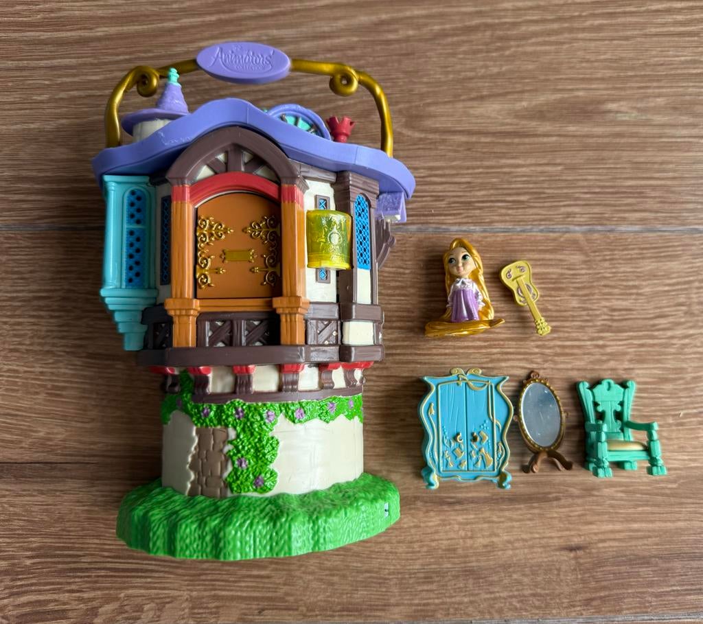 Disney Animators' Collection Rapunzel Toren, Ophalen of Verzenden, Zo goed als nieuw, Meisje