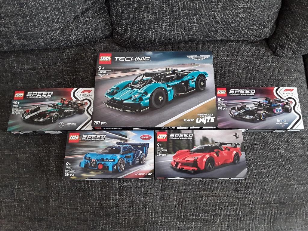 Set van lego technic  en speed, Ophalen, Nieuw, Complete set, Lego