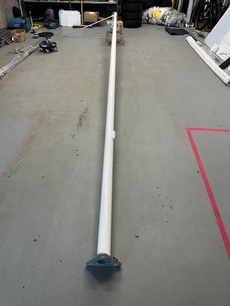 Nieuwe 6m vlaggenmast., Ophalen, Nieuw