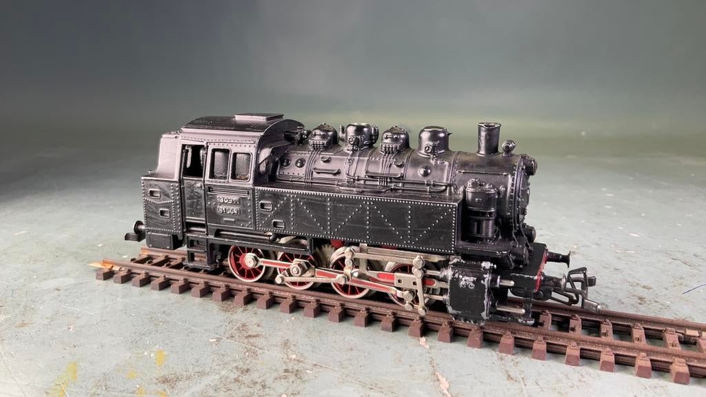 MARKLIN ho 3032 D Stoomloc 81004 analoog, Wisselstroom, Locomotief, Ophalen of Verzenden, Zo goed als nieuw