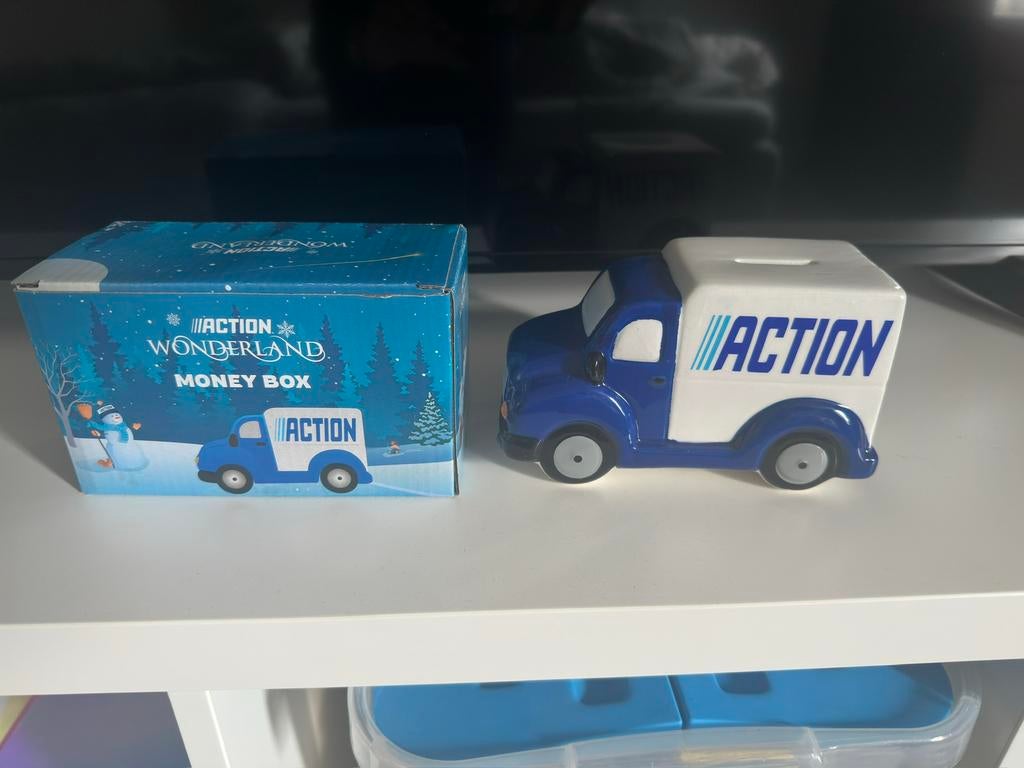 Action spaarpot nieuw, Ophalen of Verzenden, Zo goed als nieuw