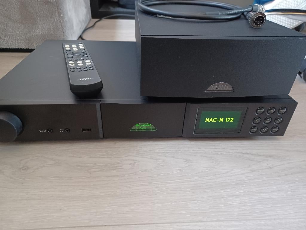 Naim NAC-N 172XS + Naim NAP 100, nieuwstaat, Overige merken, Ophalen of Verzenden, Zo goed als nieuw, Minder dan 60 watt