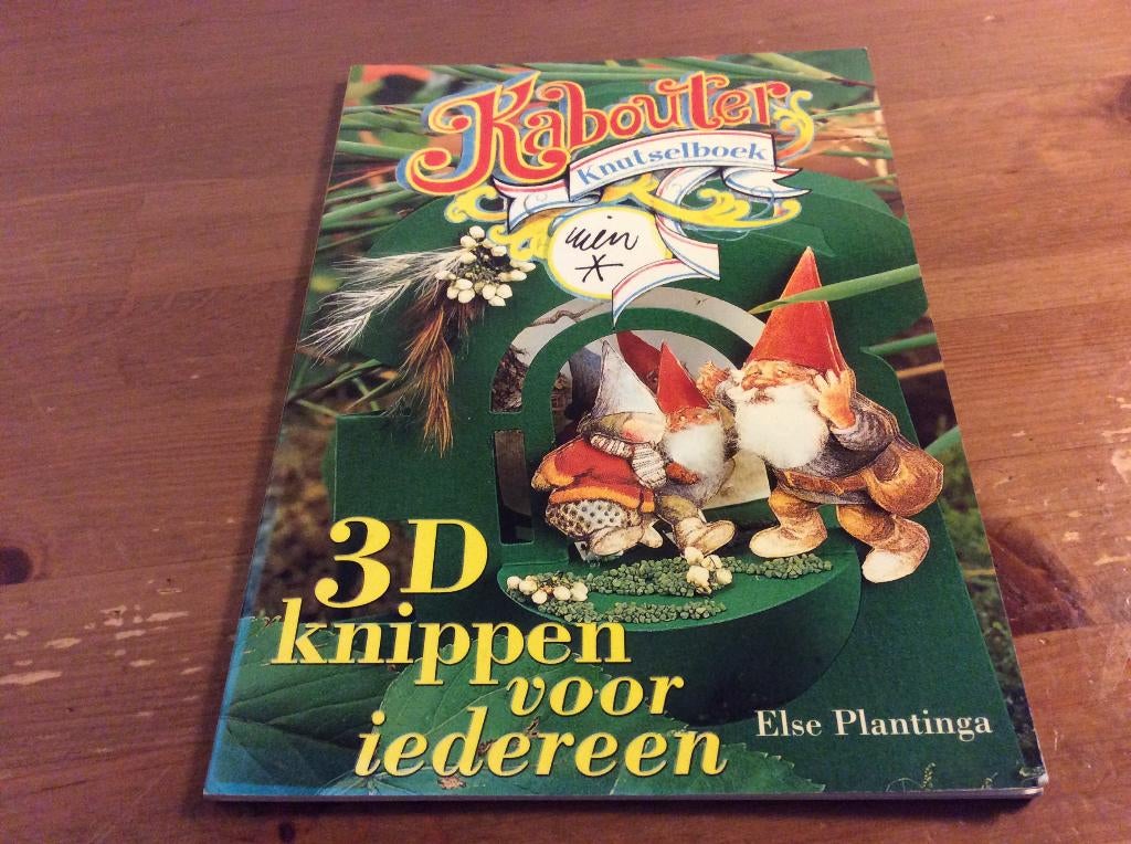 Rien Poortvliet Kabouter knutselboek 3D knippen, Boeken, Ophalen of Verzenden, Overige onderwerpen, Rien Poortvliet