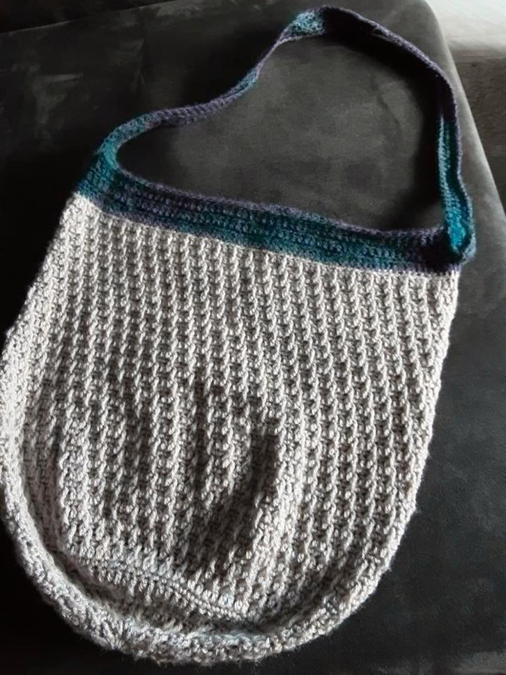 Gehaakte tas/projectbag, Hobby en Vrije tijd, Breien en Haken, Ophalen of Verzenden, Nieuw