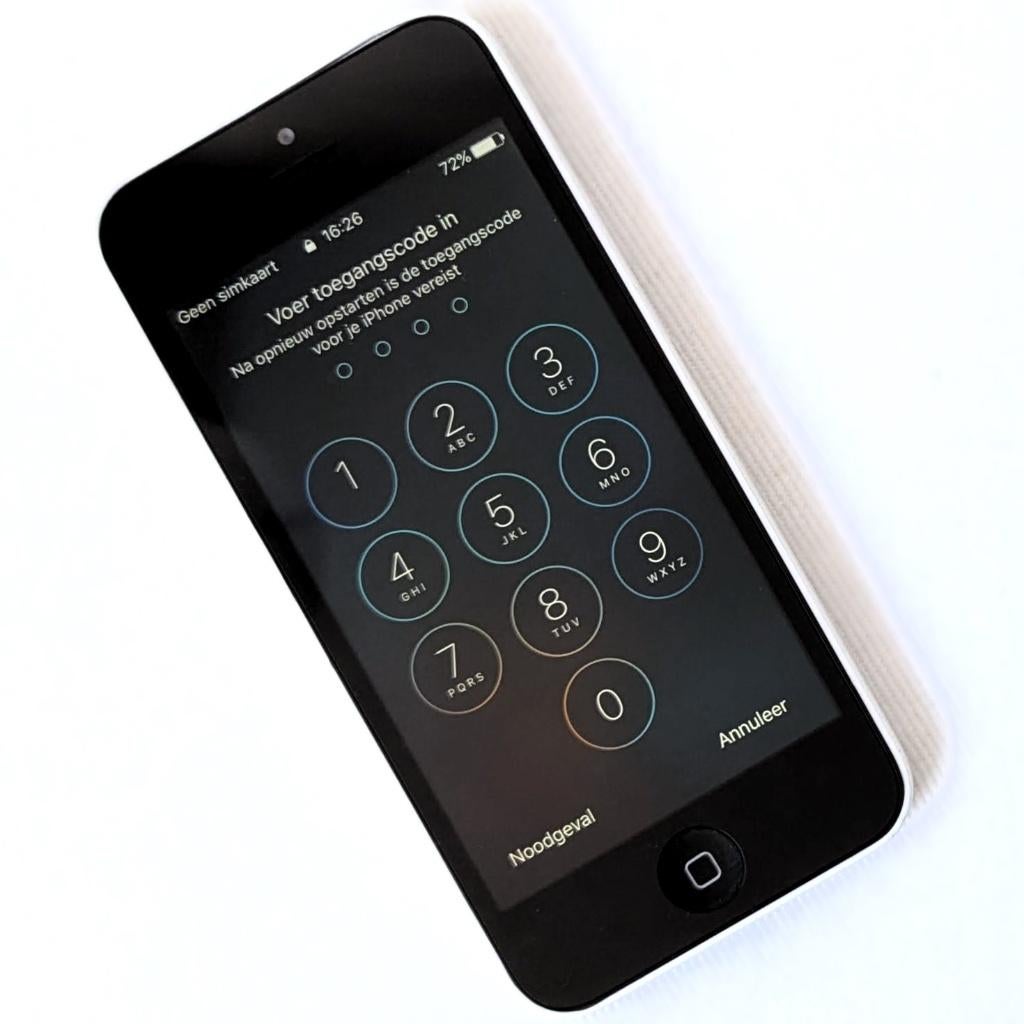 iPhone 5c (A1507), met defecte home-knop en locked, Telecommunicatie, Mobiele telefoons | Apple iPhone, Ophalen, Gebruikt, 32 GB
