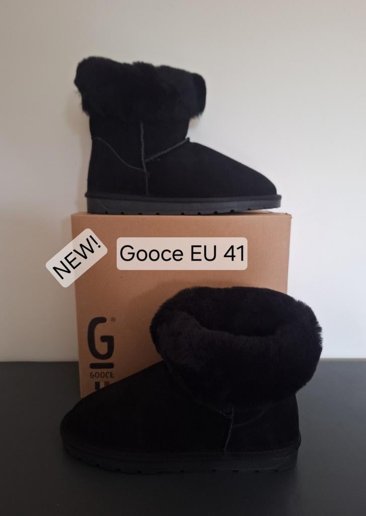 Nieuwe Gooce zwarte suède enkellaarzen / sloffen 41, Kleding | Dames, Schoenen, Gooce, Zwart, Lage of Enkellaarzen, Nieuw