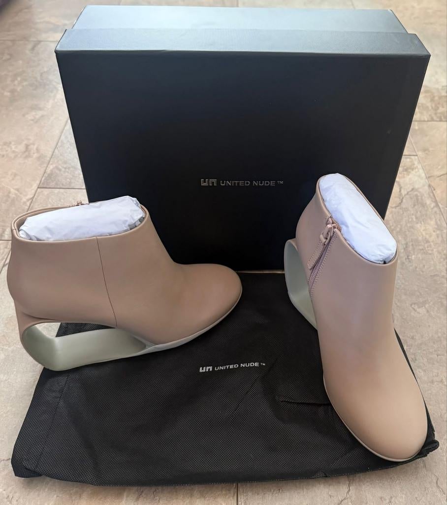 Un united Nude Mobius  - Nieuw, United Nude, Beige, Lage of Enkellaarzen, Nieuw