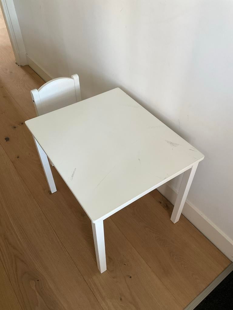 IKEA Kindertafel met stoel, Ophalen, Gebruikt, Tafel(s) en Stoel(en)