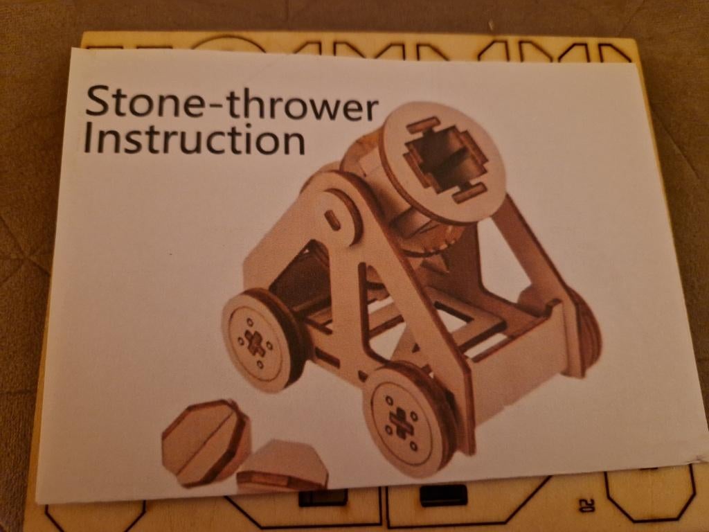 Leuke 3D houten zelfbouw kanon. Nieuw., Hobby en Vrije tijd, Modelbouw | Figuren en Diorama's, Nieuw, Figuur of Figuren, 1:50 of kleiner