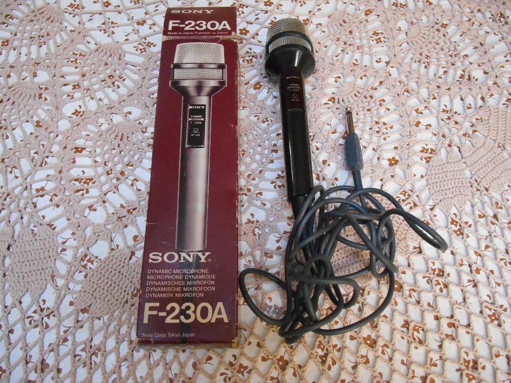 sony microfoon F-230A, Ophalen, Zo goed als nieuw, Overige typen