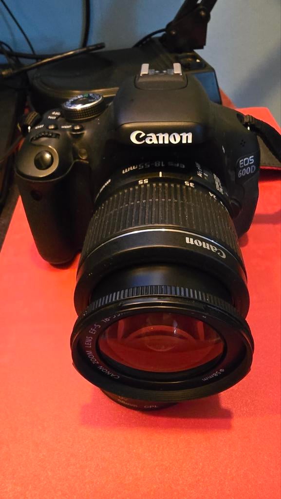 Canon EOS 600D met 4 lenzen., 18 Megapixel, Spiegelreflex, Canon, Ophalen of Verzenden