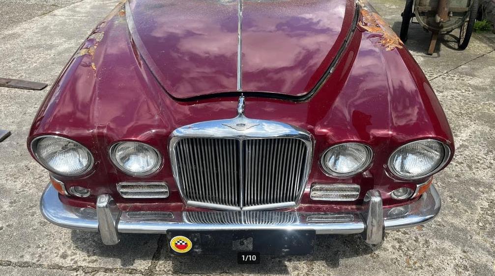 Jaguar 420, oldtimer, brandschade, Ophalen, Gebruikt, Jaguar