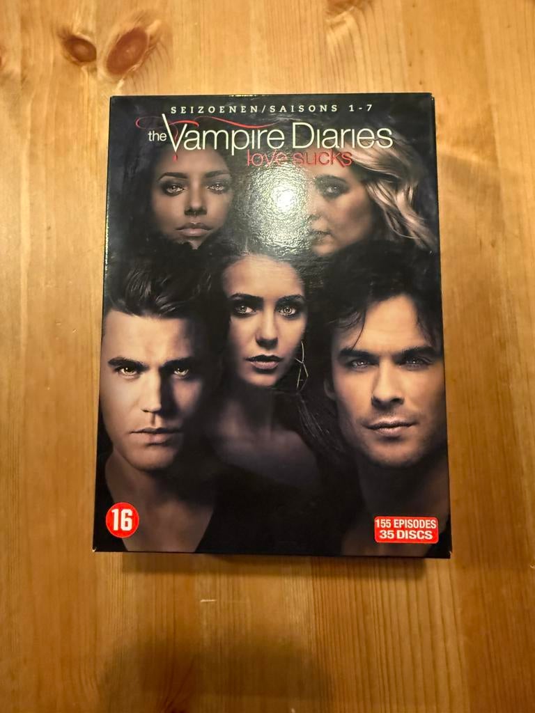 The Vampire Diaries Seizoenen 1-7 Boxset - NLO ZGAN, Verzenden, Zo goed als nieuw, Boxset