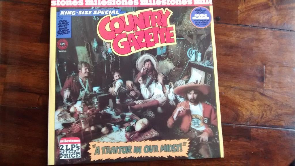 2 LP's van Country Gazette, Cd's en Dvd's, Ophalen of Verzenden, Zo goed als nieuw, 12 inch
