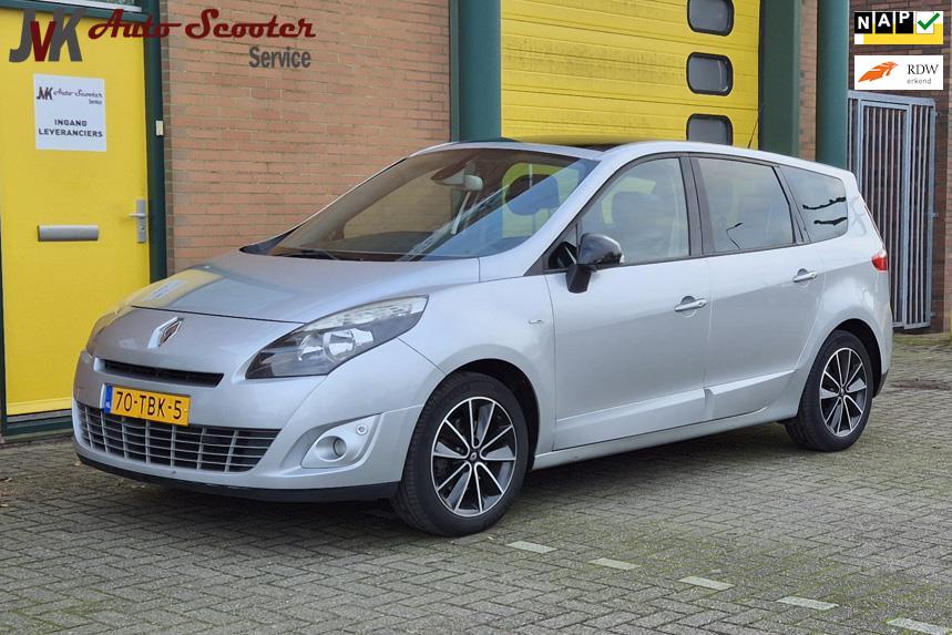 Renault Grand Scénic 1.4 TCe Bose 7persoons Airco! Cruise C, Auto's, Voorwielaandrijving, Euro 5, Stof, Gebruikt