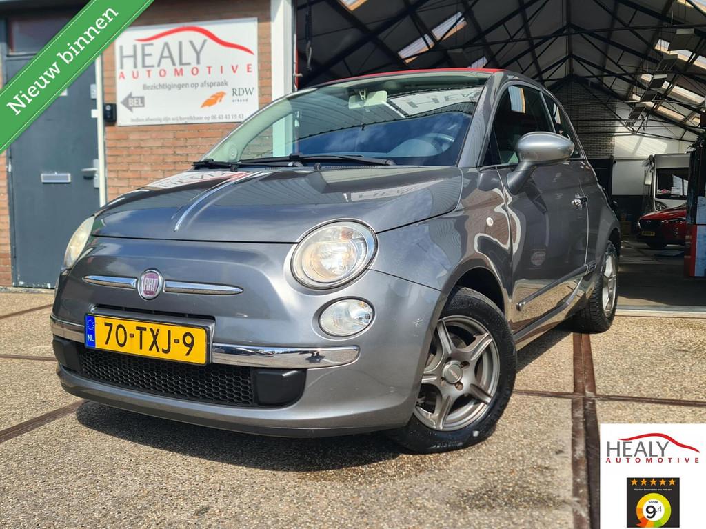 Fiat 500 Cabrio 0.9 TwinAir Lounge|140dkm NAP|2012|Half leer, Euro 5, 86 pk, Gebruikt, 31 €/maand