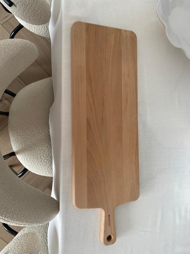 Brabantia serveerplank hout, Huis en Inrichting, Ophalen, Hout, Snij-/serveerplank, Zo goed als nieuw