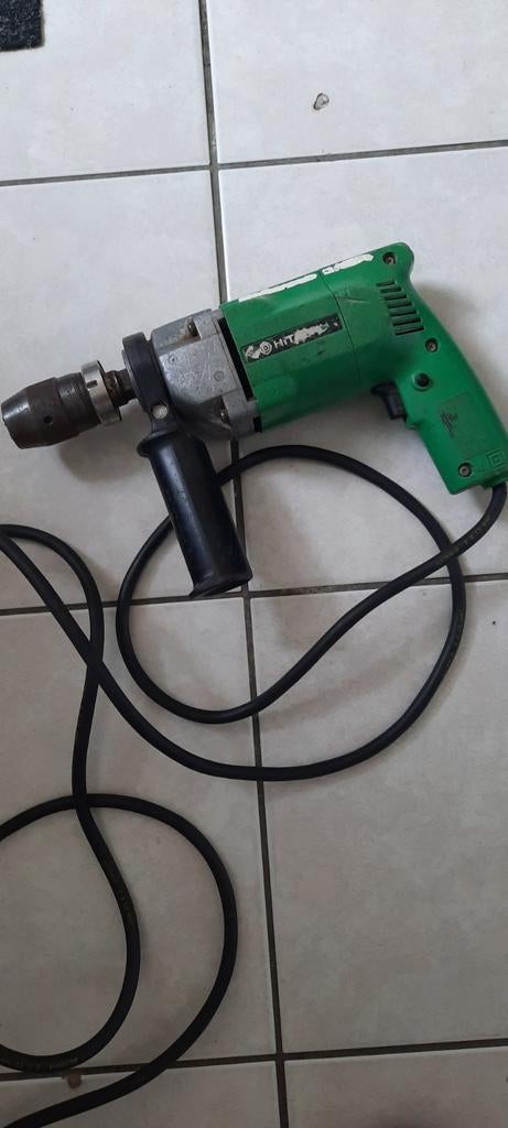 Hitachi Boormachine, Ophalen, Gebruikt, 600 watt of meer, Boormachine