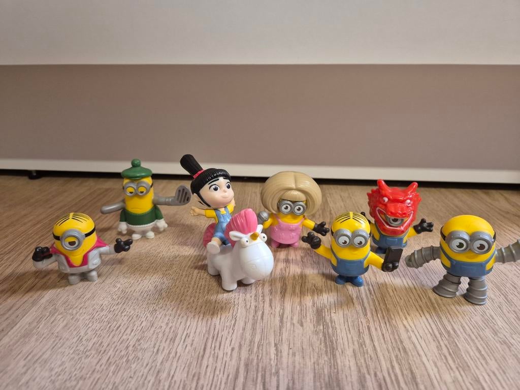 De minions poppetjes, Verzamelen, Poppetjes en Figuurtjes, Ophalen of Verzenden