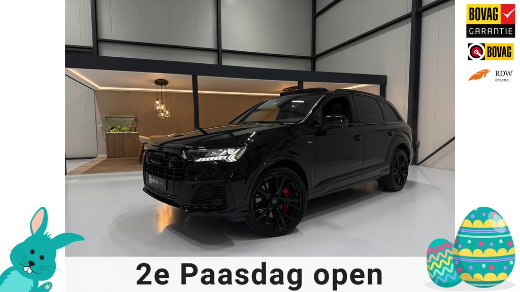 Audi Q7 55 TFSI e Quattro S Pano ACC Trekhaak 360° Cam B&O, Automaat, Gebruikt, 2995 cc, Plug-in hybride