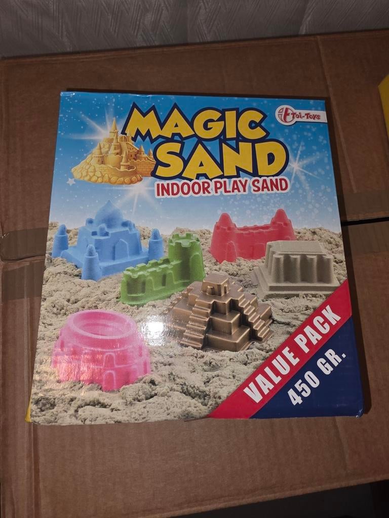 Magic Sand Indoor Play Sand - 450 gr. Value Pack, Ophalen of Verzenden
