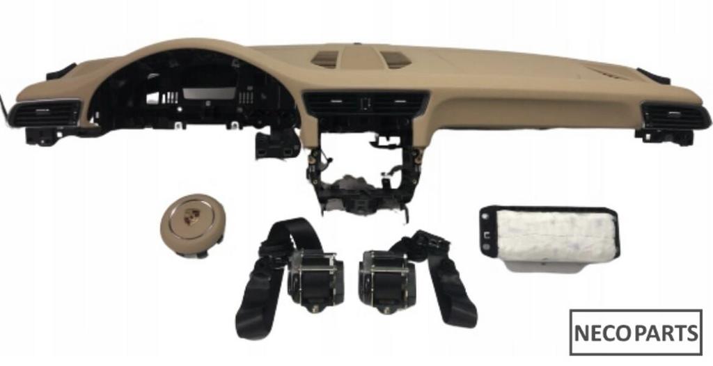 PORSCHE 991 FACELIFT AIRBAG AIRBAGSET ORIGINEEL, Auto-onderdelen, Gebruikt, -, -, Porsche