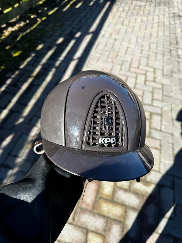 KEP italie schaal m met liner 55/56, Dieren en Toebehoren, Ophalen, Gebruikt, Dressuur, Cap