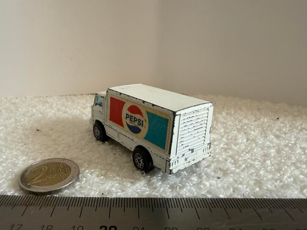 Vintage Corgi Juniors Leyland Terrier Pepsi vrachtwagen, Overige merken, Gebruikt, 1:50 of kleiner, Ophalen of Verzenden