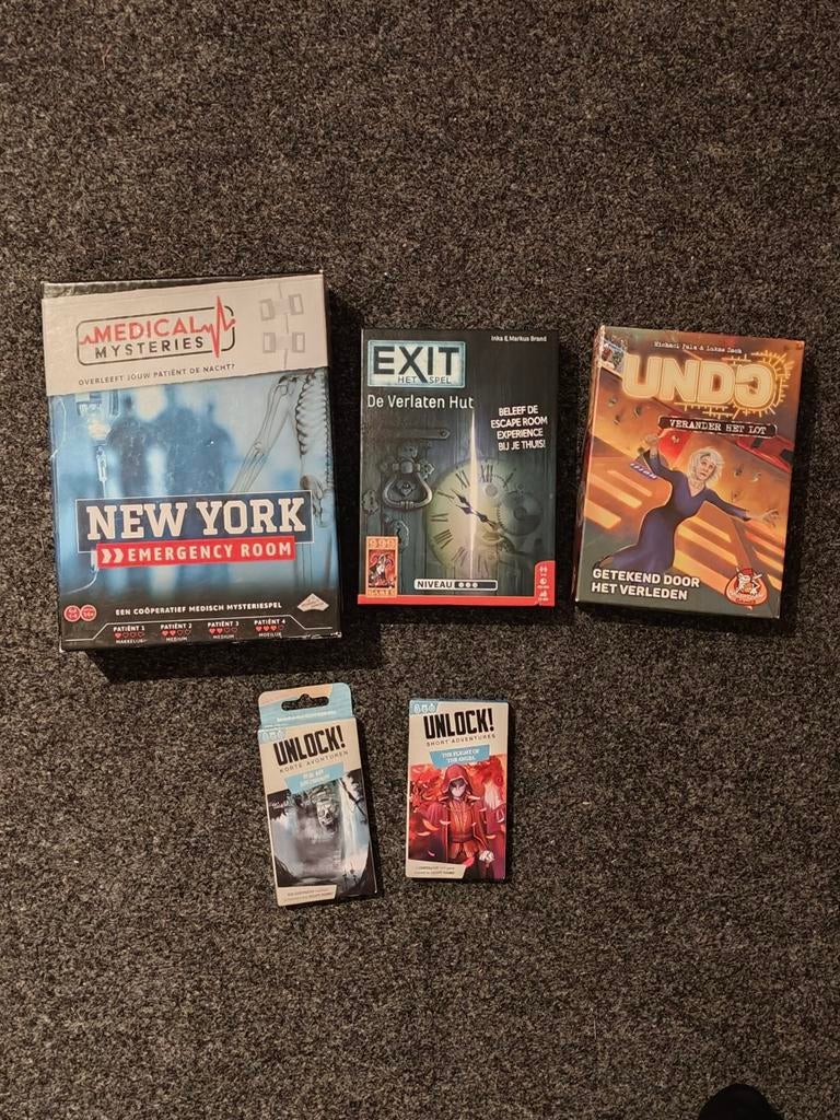 Escape en coop spellen, Ophalen of Verzenden, Zo goed als nieuw