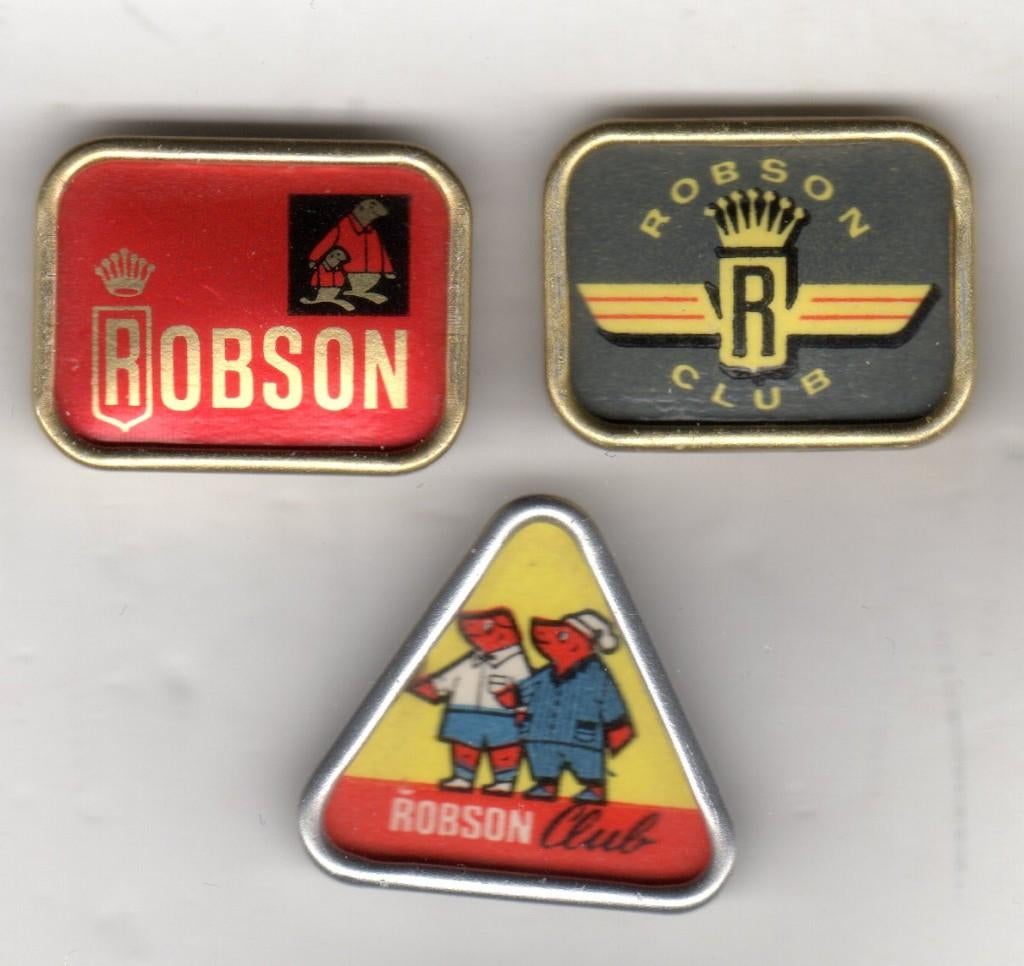 3 speldjes ROBSON CLUB BEREN ENSCHEDE (A2), Verzamelen, Speldjes, Pins en Buttons, Ophalen of Verzenden, Gebruikt, Overige onderwerpen