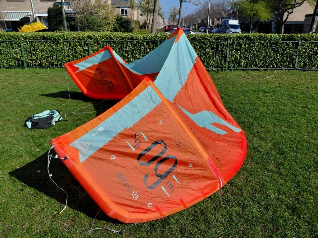 F-one Bandit 2023 9 meter met bar, Watersport en Boten, Geen board, Ophalen of Verzenden, Gebruikt, 9 m²