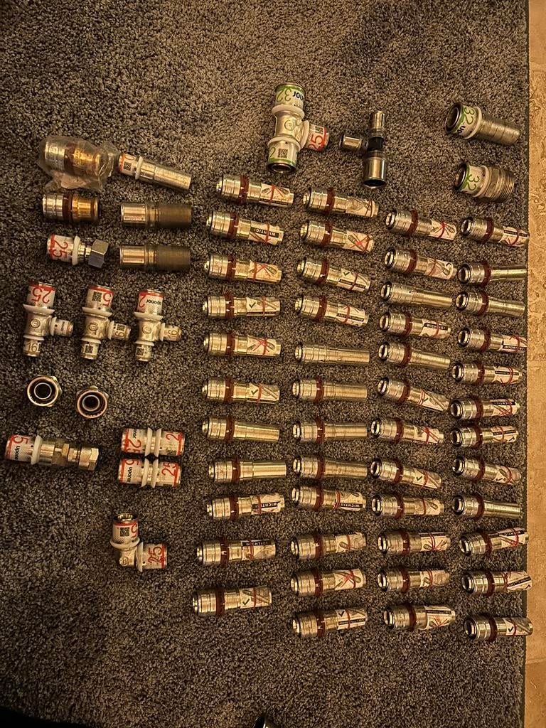 Partij uponor 25, Overige materialen, Overige typen, Nieuw, Geen idee