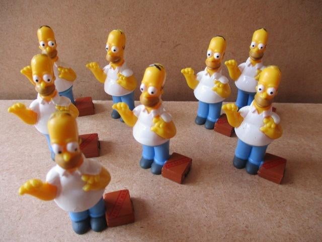 adv11227 simpsons poppetje 12, Ophalen, Gebruikt, Tv, Actiefiguur of Pop