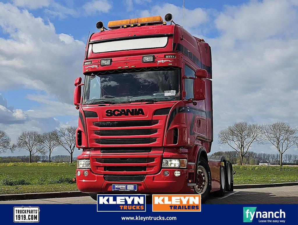 SCANIA R500 tl v8 6x2 boogie, Auto's, Automaat, Scania, Leder, Bedrijf
