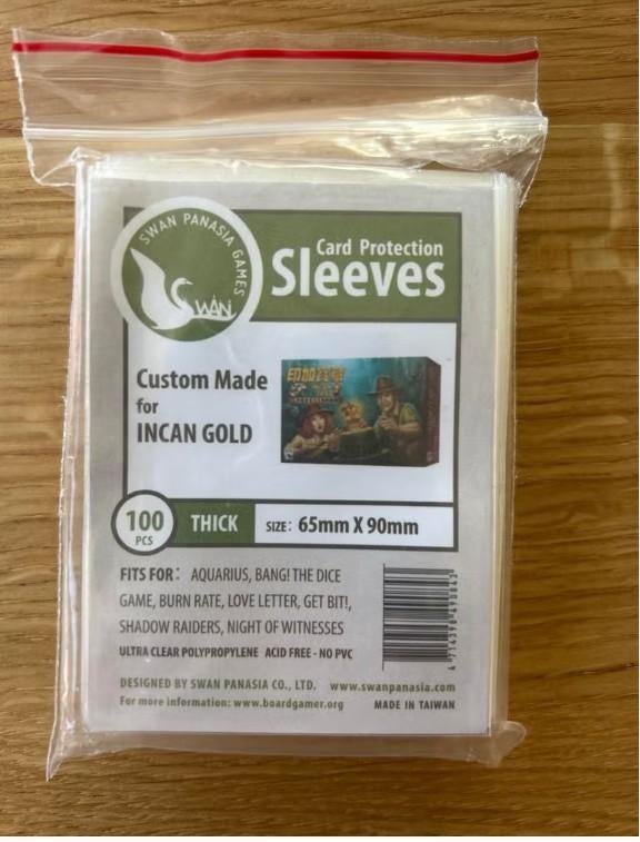 Card Sleeves 65mm x 90mm - 100 stuks, Hobby en Vrije tijd, Gezelschapsspellen | Kaartspellen, Ophalen of Verzenden, Nieuw