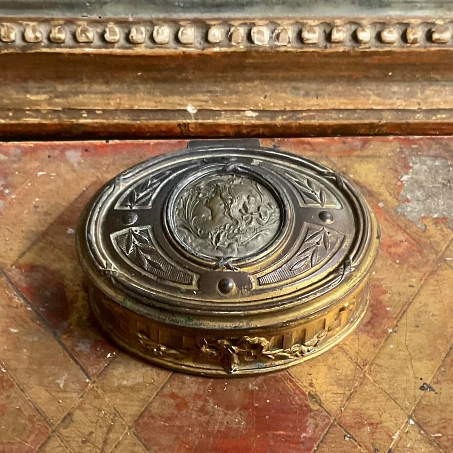 Jugendstil/ art nouveau sieradenkistje *tres jolie Duiven*, Verzenden, Overige waardes