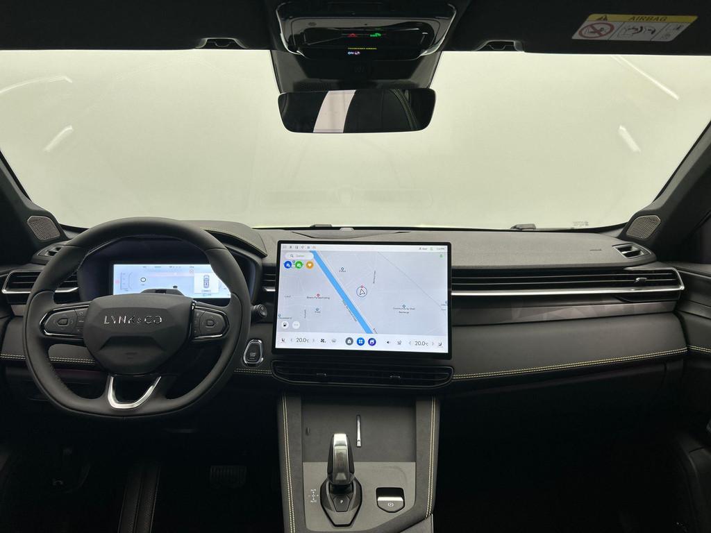 Lynk & Co 01 1.5 More Leder| Pano | Stoel+Stuurwielverwarmin, Auto's, Lynk & Co, Zwart, 4 cilinders, 1898 kg, Bedrijf