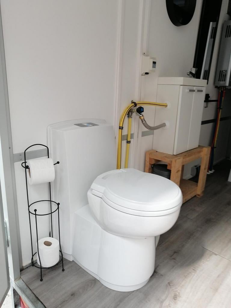 Douche wagen te koop - Compleet en direct inzetbaar, Ophalen of Verzenden, Gebruikt, Douche