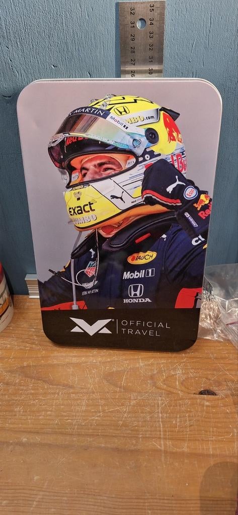 Max Verstappen blik uit 2020 formule 1 red bull (18525), Ophalen of Verzenden, Zo goed als nieuw, Formule 1