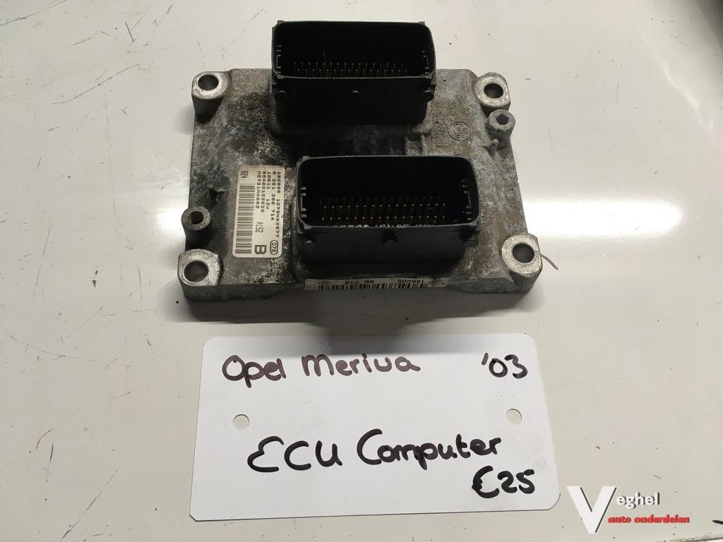Opel Meriva 2003 ECU   0 261 206 714, Auto-onderdelen, Elektronica en Kabels, Gebruikt, -, -, Ophalen of Verzenden