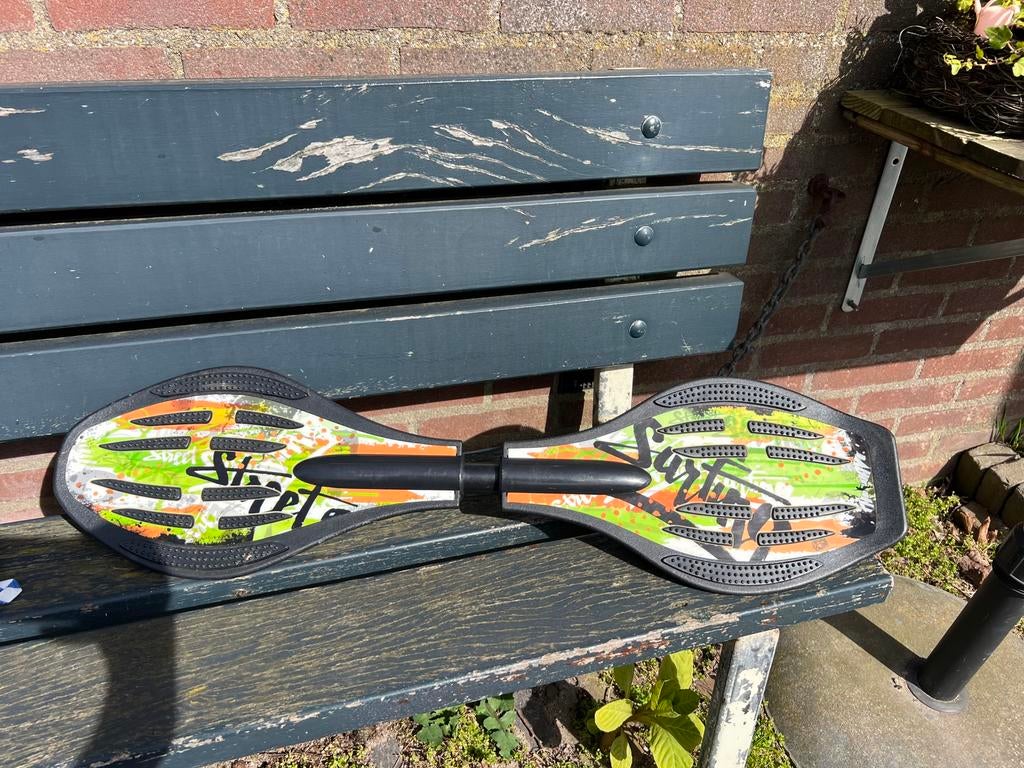 Waveboard met draagtas, Ophalen of Verzenden, Gebruikt, Waveboard