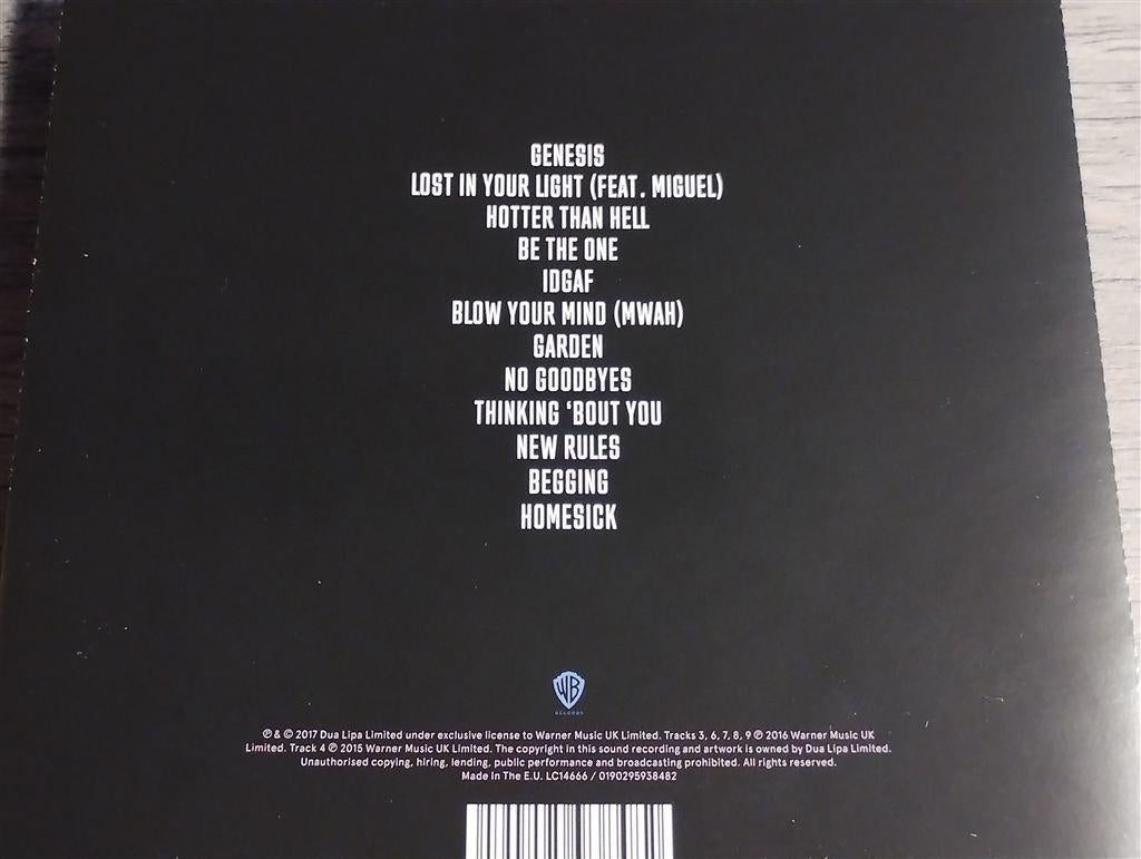 Dua Lipa ‎– Dua Lipa, Ophalen of Verzenden, Zo goed als nieuw