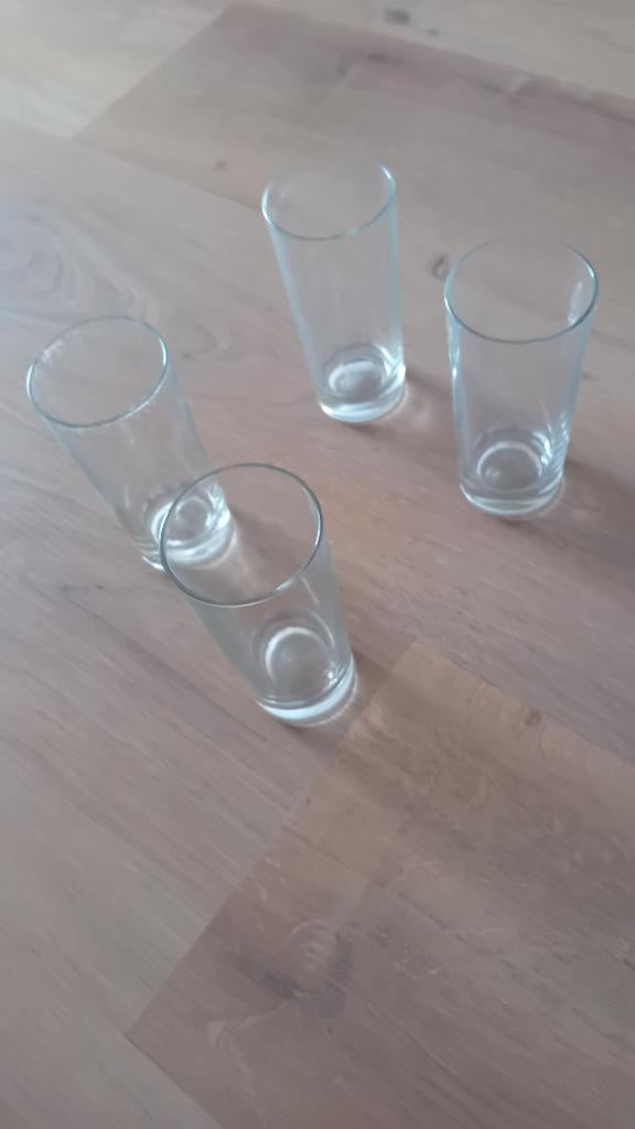 Limonade glazen 4 stuks nieuw, Verzamelen, Ophalen of Verzenden, Nieuw
