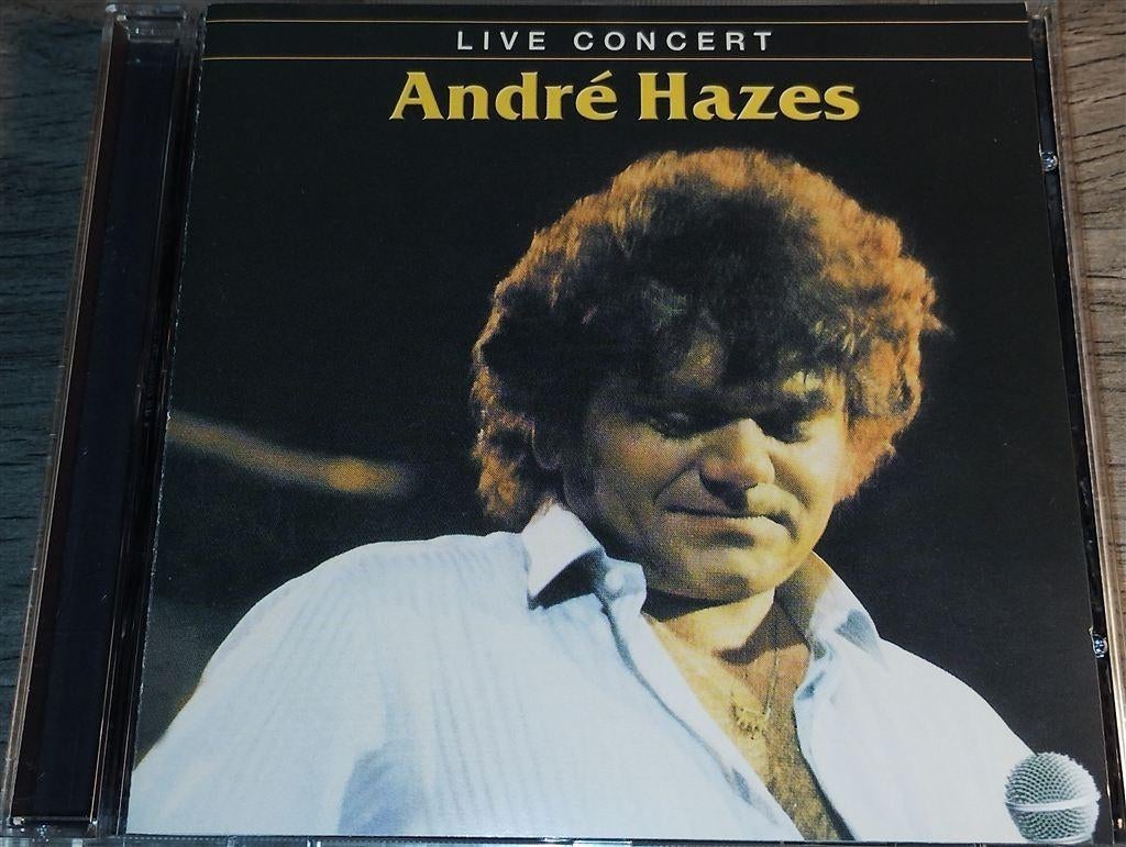 Andre Hazes - Live Concert, Cd's en Dvd's, Ophalen of Verzenden, Zo goed als nieuw, Levenslied of Smartlap