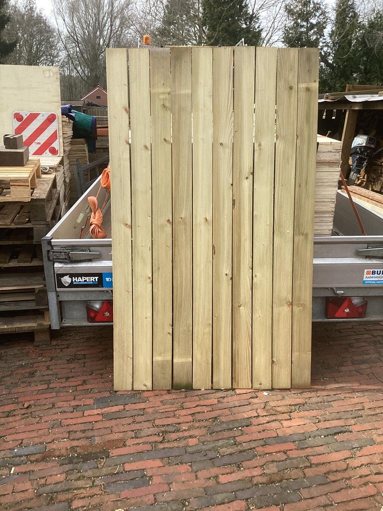 €1,40 per stuk Grenen geimpr. Planken, Doe-het-zelf en Verbouw, Minder dan 25 mm, Grenen, Nieuw, Ophalen of Verzenden