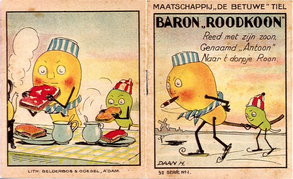 GEZOCHT: Reclame boekjes mij. De Betuwe Tiel Zie foto"s, Ophalen, Gebruikt, Overige typen