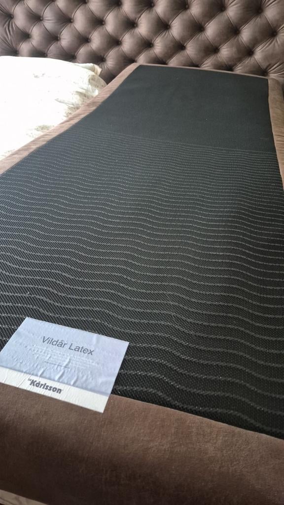 Te koop zgan Karlsson Matras Latex Vildar 90x220, Ophalen, Zo goed als nieuw, Eenpersoons, 90 cm